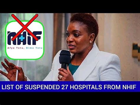 premium patatas scandal|Lawmakers want three hospitals delisted over Sh7bn NHIF scandal.